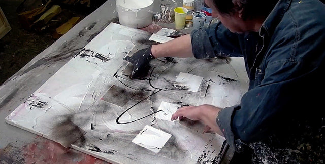 Lerne im geistreich Online-Kurs mit Günther Reil Bitumen, Schellack, Goldpigment... kennen