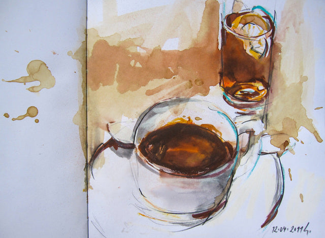 Lerne im geistreich Online-Kurs mit Günther Reil Reiseskizzen Mallorca kennen