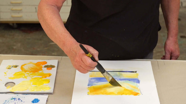 Lerne im geistreich Online-Kurs mit Helga Budde-Engelke Abstraktion eines Wolkenbruchs - 3 Wege kennen