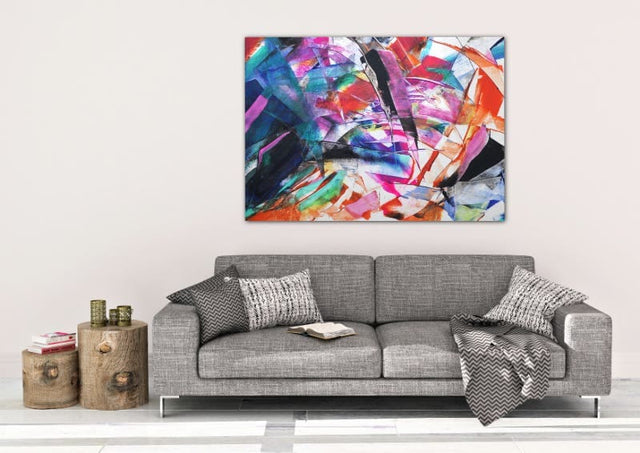 Lerne im geistreich Online-Kurs mit Helga Budde-Engelke Paartanz auf der Leinwand - Pinsel und Colourshaper kennen