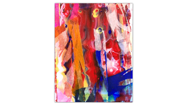 Lerne im geistreich Online-Kurs mit Helga Budde-Engelke Rost, Spachtelmasse, Rakel und Pouring kennen