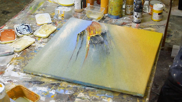 Lerne im geistreich Online-Kurs mit Hinrich Schüler Abstrakt - Farbräume mit Schüler kennen