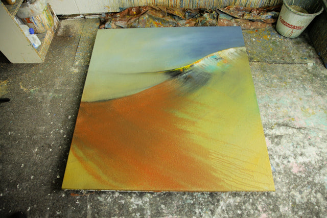 Lerne im geistreich Online-Kurs mit Hinrich Schüler Abstrakte Landschaft mit Hinrich Schüler kennen