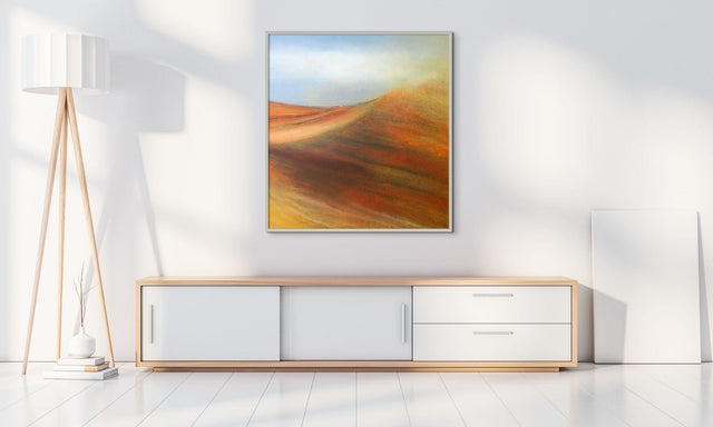 Lerne im geistreich Online-Kurs mit Hinrich Schüler Abstrakte Landschaft mit Hinrich Schüler kennen