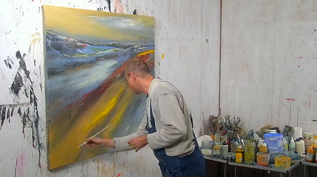 Lerne im geistreich Online-Kurs mit Hinrich Schüler Improvisierte Landschaften - vom Chaos zur Ordnung kennen