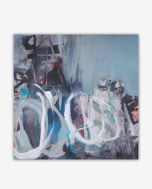 Lerne im geistreich Online-Kurs mit Ilona Griss-Schwärzler Malerei und Collage - Grau kennen