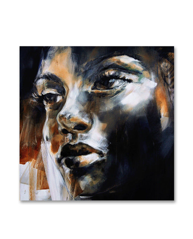 Lerne im geistreich Online-Kurs mit Ilona Griss-Schwärzler Portrait in Hautfarbe - Lichtmalerei kennen