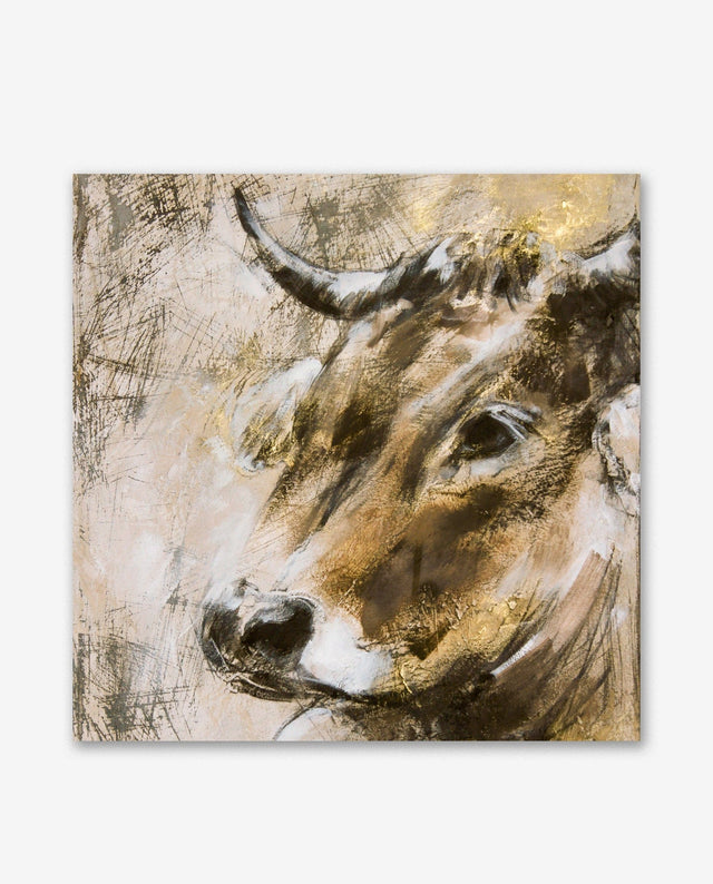 Lerne im geistreich Online-Kurs mit Ilona Griss-Schwärzler Shabby Chic Kuh kennen