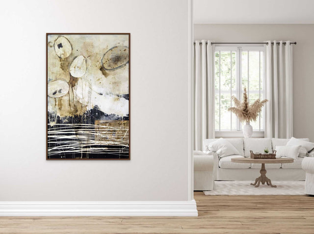 Lerne im geistreich Online-Kurs mit Ines Hildur 5 paintings in dust technique - Voiceover (EN) kennen