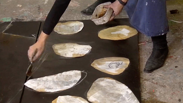 Lerne im geistreich Online-Kurs mit Ines Hildur Die grosse Form auf grossem Format kennen