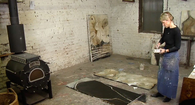 Lerne im geistreich Online-Kurs mit Ines Hildur Die grosse Form auf grossem Format kennen