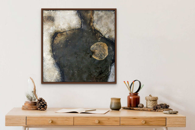 Lerne im geistreich Online-Kurs mit Ines Hildur Large shape with bitumen paint - Voiceover (EN) kennen