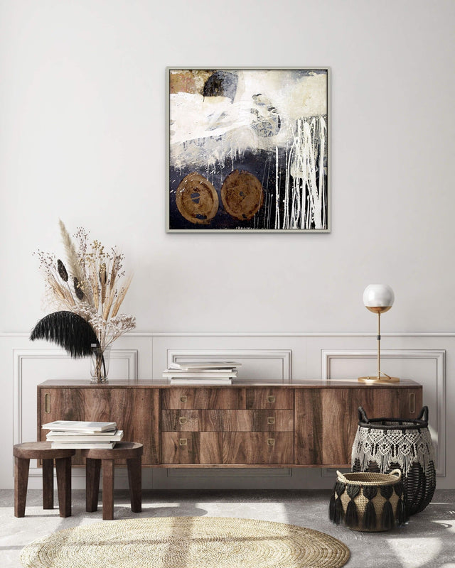 Lerne im geistreich Online-Kurs mit Ines Hildur Mischtechnik XL kennen