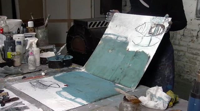 Lerne im geistreich Online-Kurs mit Ines Hildur Non Color meets Color - blue/green kennen