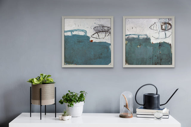 Lerne im geistreich Online-Kurs mit Ines Hildur Non Color meets Color - blue/green kennen