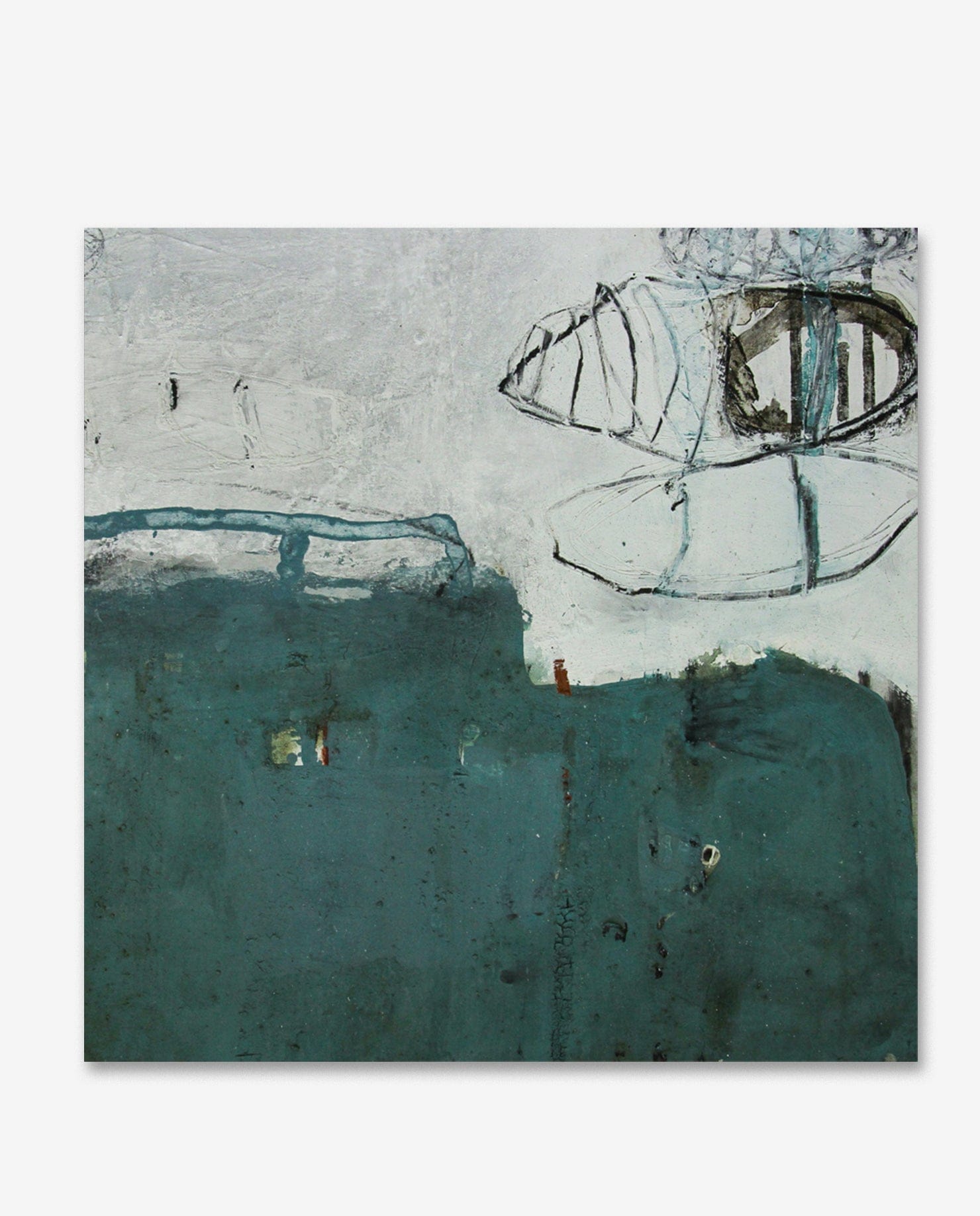 Non Color meets Color - blue/green – geistreich Akademie