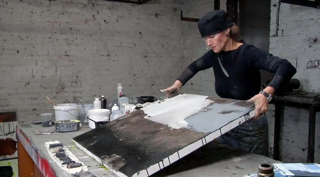 Lerne im geistreich Online-Kurs mit Ines Hildur Staub-Technik und Uropas Hemd kennen