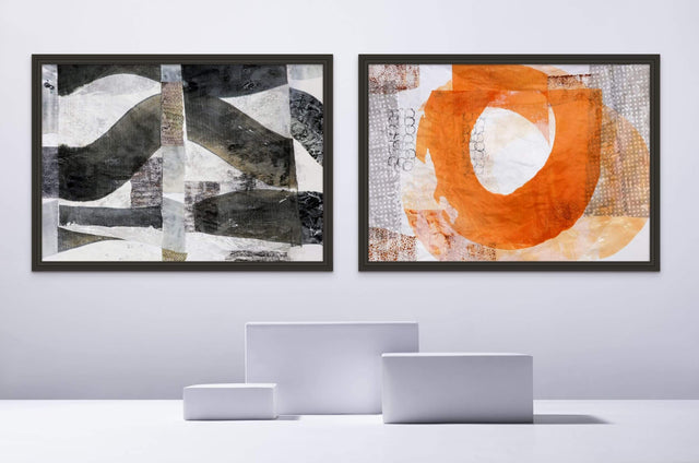 Lerne im geistreich Online-Kurs mit Iris Flexer 3 Collagen in XXL kennen