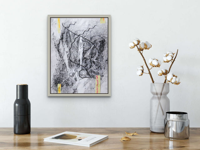 Lerne im geistreich Online-Kurs mit Iris Flexer Experimentelle Mischtechnik "Flexer" kennen