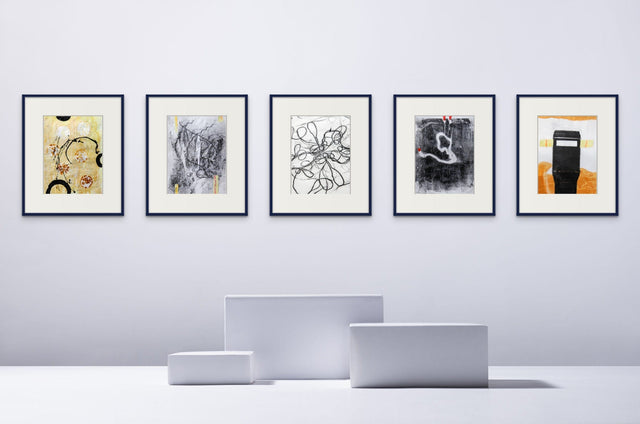 Lerne im geistreich Online-Kurs mit Iris Flexer Experimentelle Mischtechnik "Flexer" kennen