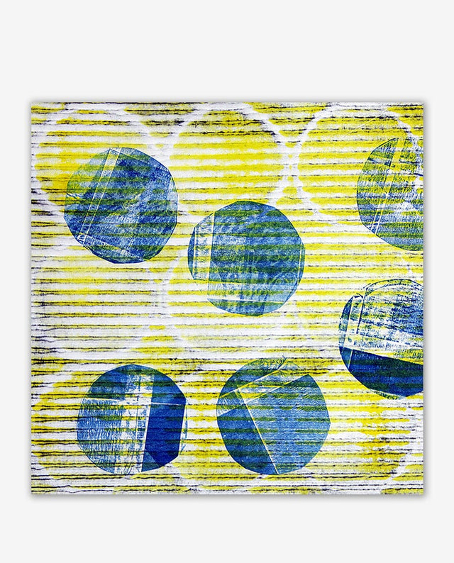 Lerne im geistreich Online-Kurs mit Iris Flexer Schablonen-Druck mit oder ohne Presse kennen