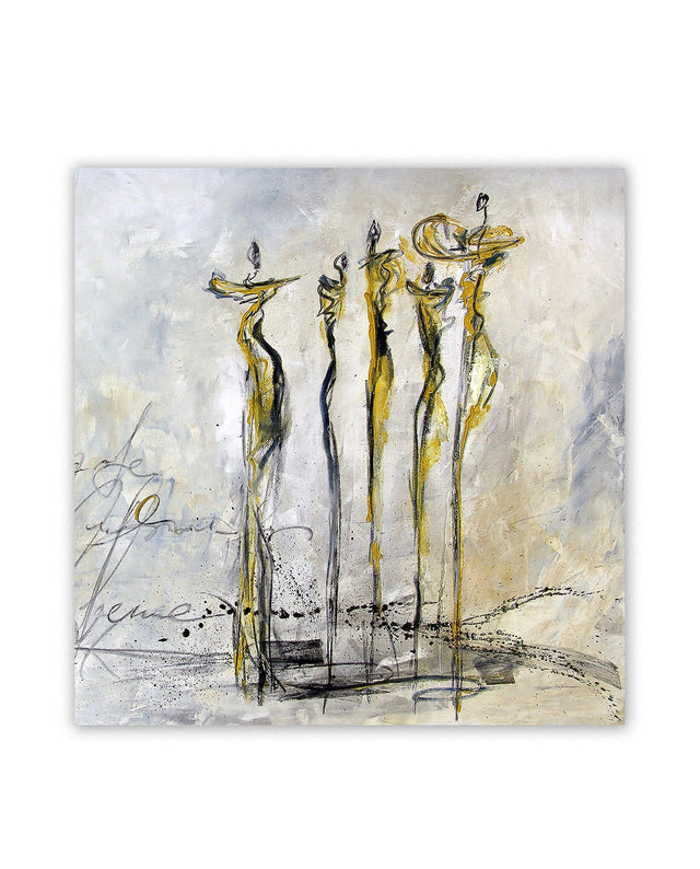 Lerne im geistreich Online-Kurs mit Isabelle Zacher-Finet Figura zart und abstrakt kennen