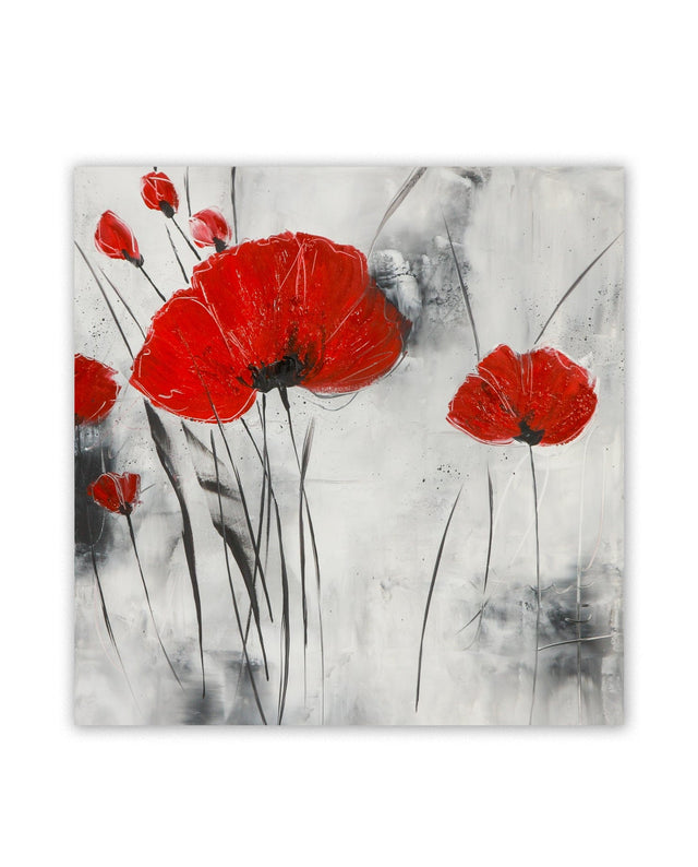 Lerne im geistreich Online-Kurs mit Isabelle Zacher-Finet Florales in Acryl mit Pinselduktus kennen