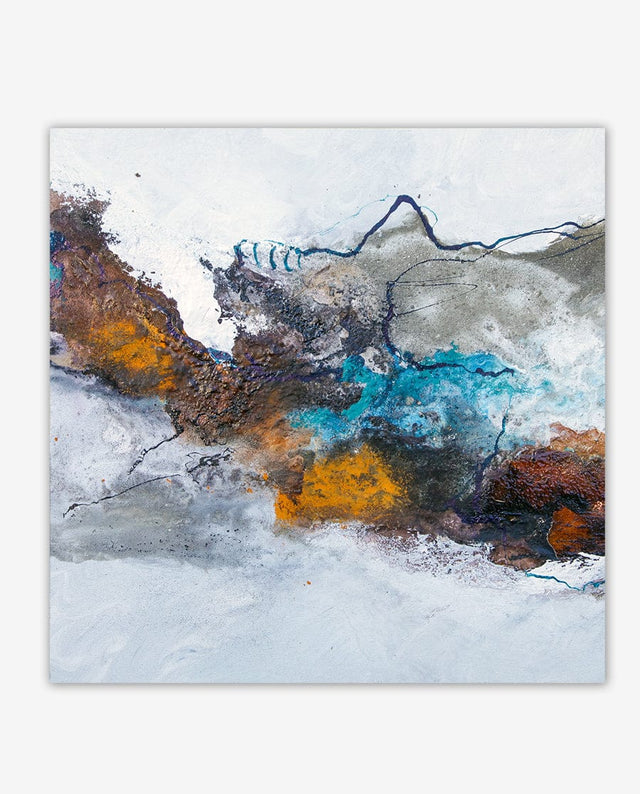 Lerne im geistreich Online-Kurs mit Isolde Folger Abstrakte Landschaft kennen