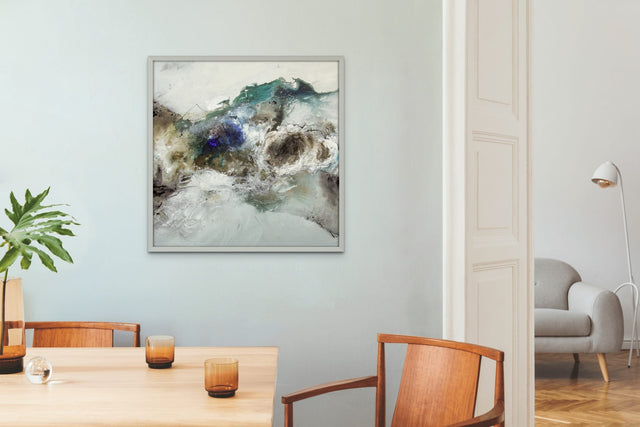 Lerne im geistreich Online-Kurs mit Isolde Folger Großes Format - Material in Bewegung kennen