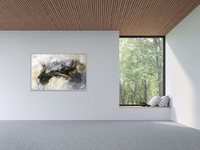 Lerne im geistreich Online-Kurs mit Isolde Folger Materialmix mit Bitumen, Beton und Moorlauge - Erdtöne kennen