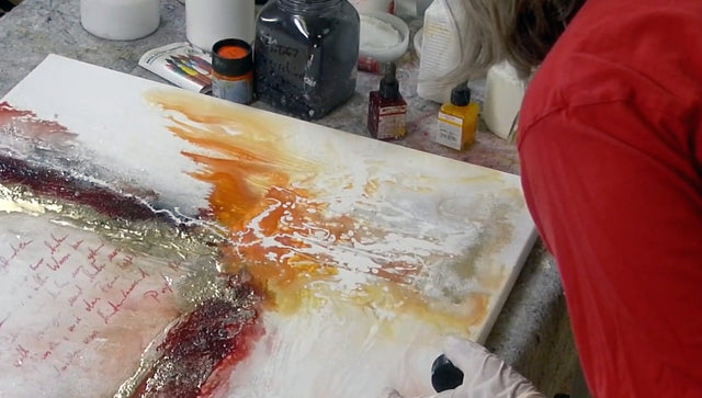 Lerne im geistreich Online-Kurs mit Isolde Folger Schwungvolle Farbigkeit und Poesie kennen