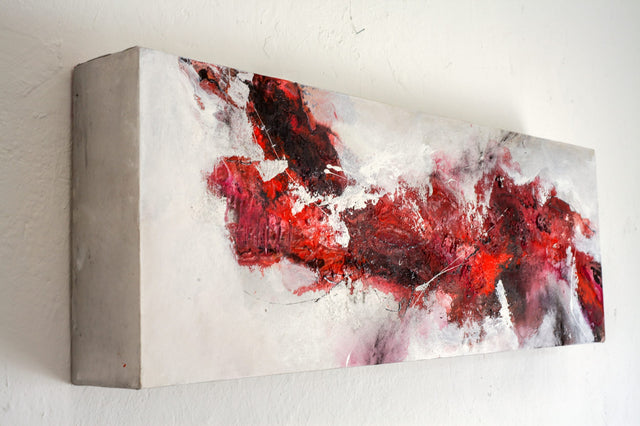 Lerne im geistreich Online-Kurs mit Isolde Folger Tiefer Keilrahmen - flüssige Acrylfarben kennen