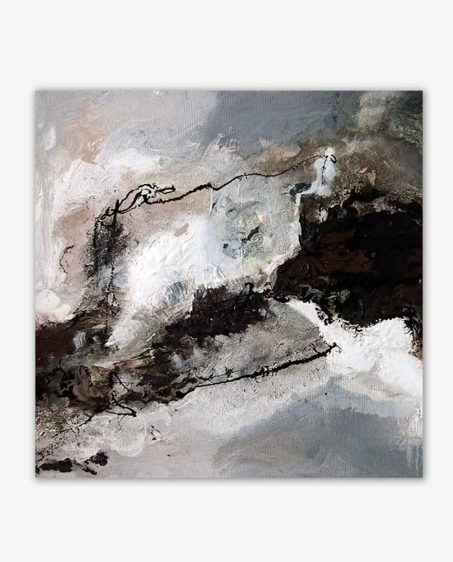 Lerne im geistreich Online-Kurs mit Isolde Folger Winterlandschaft - Nass in Nass-Technik kennen