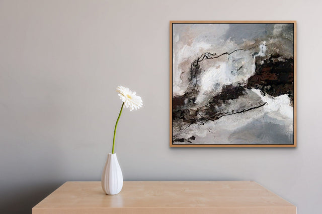 Lerne im geistreich Online-Kurs mit Isolde Folger Winterlandschaft - Nass in Nass-Technik kennen