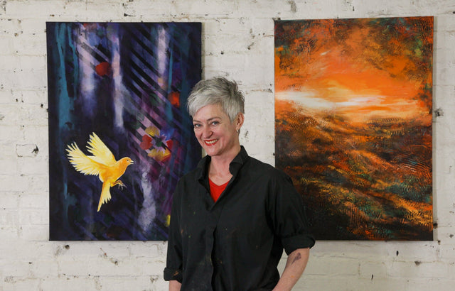 Lerne im geistreich Online-Kurs mit Olma Abendrot in Relieftechnik kennen