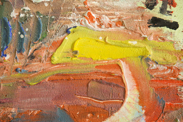 Lerne im geistreich Online-Kurs mit Peter Feichter Einführung Spachteltechnik in Acryl - dynamisch und expressiv kennen