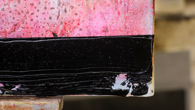 Lerne im geistreich Online-Kurs mit Peter Reitberger Irisierende Struktur und Farbkontraste - mit Peter Reitberger kennen