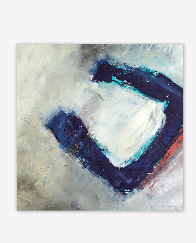 Lerne im geistreich Online-Kurs mit Petra Klos Grosses Format in Blue & Black kennen