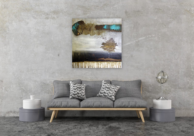 Lerne im geistreich Online-Kurs mit Petra Klos Rosteffekt mit Farbe kennen