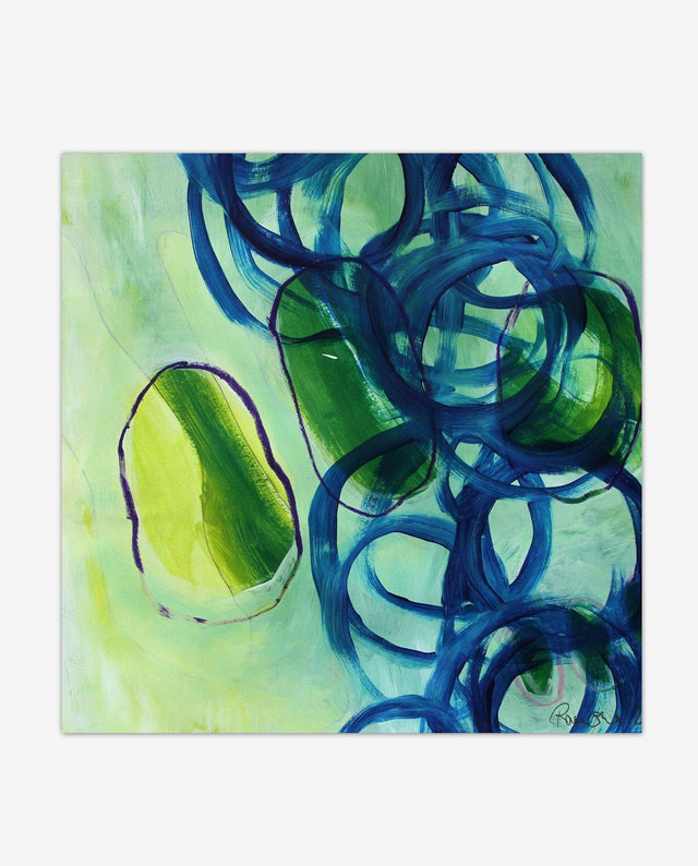 Lerne im geistreich Online-Kurs mit Ramona Hoffmann Malerische Zeichnung - Linie, Kringel und Streifen kennen