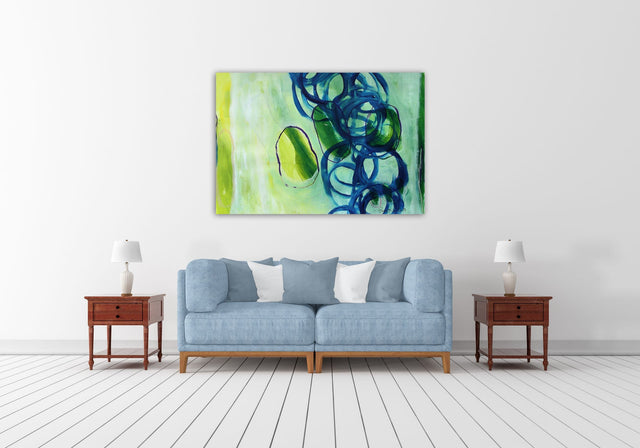 Lerne im geistreich Online-Kurs mit Ramona Hoffmann Malerische Zeichnung - Linie, Kringel und Streifen kennen