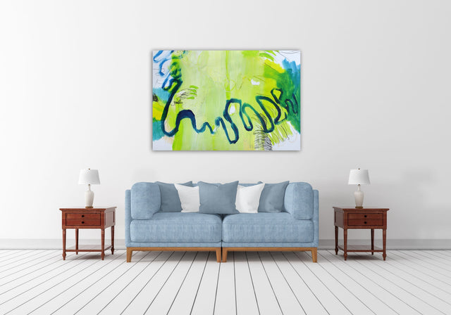 Lerne im geistreich Online-Kurs mit Ramona Hoffmann Malerische Zeichnung - Linie, Kringel und Streifen kennen