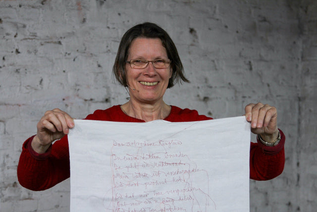 Lerne im geistreich Online-Kurs mit Rita Zepf Textilkunst und Typographie kennen