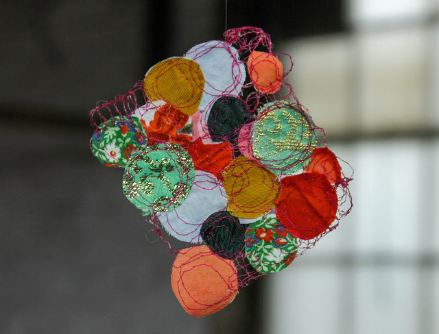 Lerne im geistreich Online-Kurs mit Rita Zepf Textilkunst und Typographie kennen