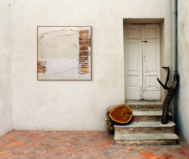 Lerne im geistreich Online-Kurs mit Robert Süess Magie des Materials in Mischtechnik kennen