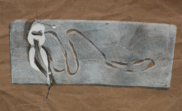 Lerne im geistreich Online-Kurs mit Sabine Kinder Druck(en) mit Acrylfarben kennen