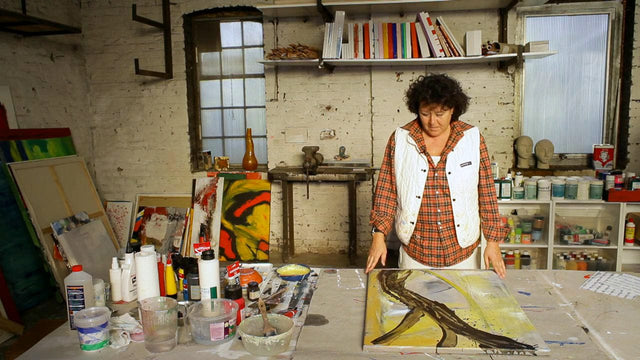 Lerne im geistreich Online-Kurs mit Sonja Schmid Dynamik in Gelb kennen