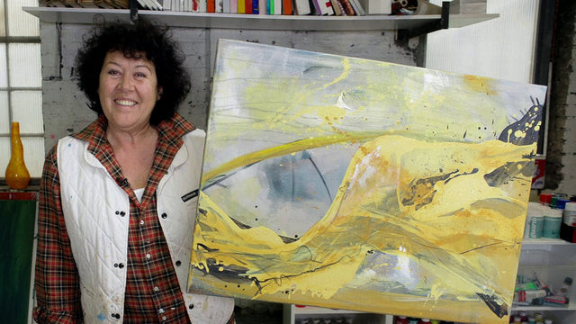 Lerne im geistreich Online-Kurs mit Sonja Schmid Dynamik in Gelb kennen