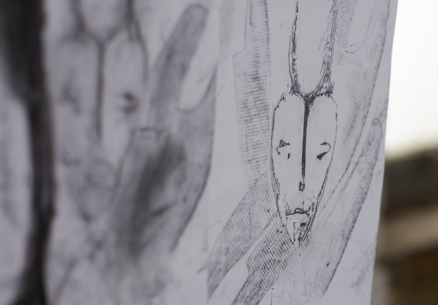 Lerne im geistreich Online-Kurs mit Steffen Rolla Bildideen entwickeln mit Frottage-Technik kennen