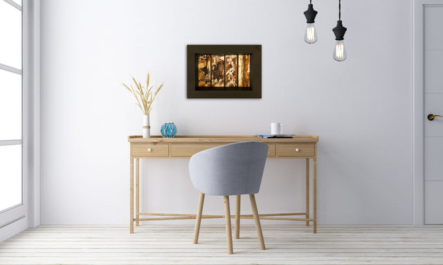 Lerne im geistreich Online-Kurs mit Steffen Rolla Moorlauge als Farbe. Zwei unterschiedliche Malgründe. kennen